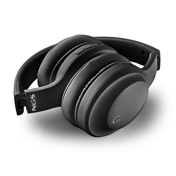 NGS ARTICA GLACIER BLACK Headset Kabel & trådløs Opkald/Musik/Sport/Hverdag Bluetooth Sort