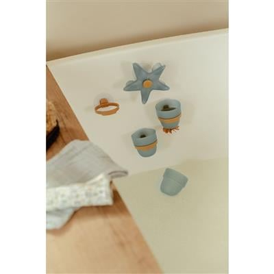 Rubo Toys 2015906 kylpylelu, lelu & tarra Kylpyleikkisetti Sininen