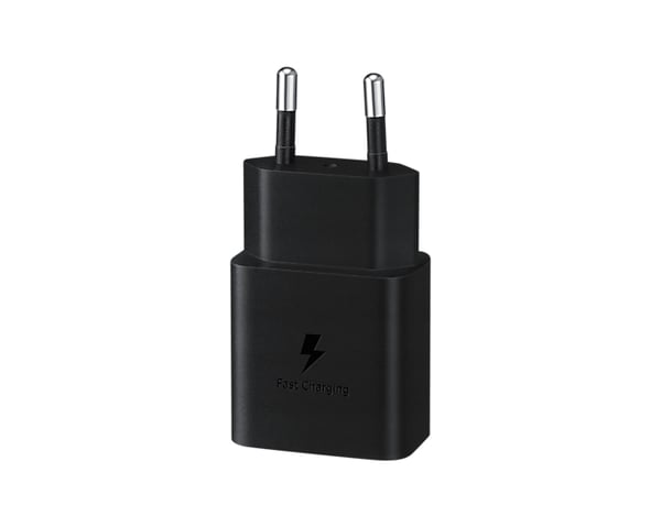 Samsung EP-T1510XBEGEU mobiililaitteen laturi Universaali Musta AC Pikalataus Sisätila