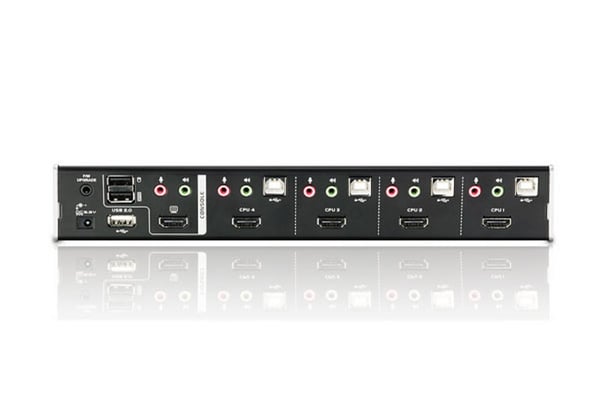 ATEN USB HDMI/Audio KVMP™-switch med 4 portar