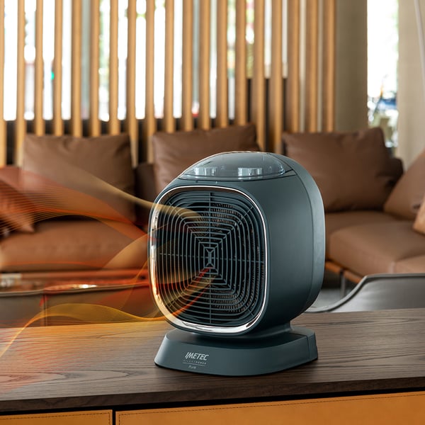 Imetec Silent Power inomhus Blå 2200 W Elektrisk värmefläkt