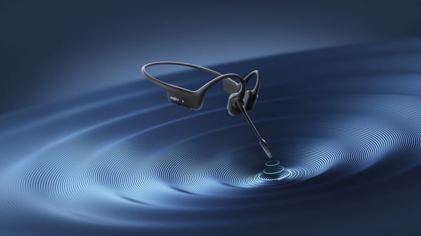 SHOKZ C110-AA-BK kuulokkeet ja kuulokemikrofoni Langaton Ear-hook Toimisto/puhelukeskus USB A-tyyppi Bluetooth Musta