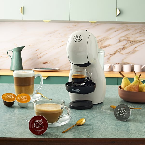 De’Longhi Piccolo EDG110.WB Manuell Kuddmatad kaffebryggare 0,8 l
