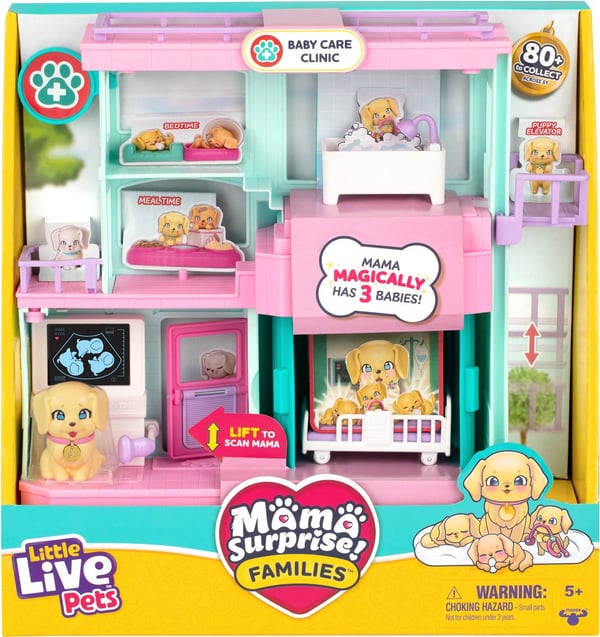 Moose Toys Little Live Pets Mama Suprise Families Hospital