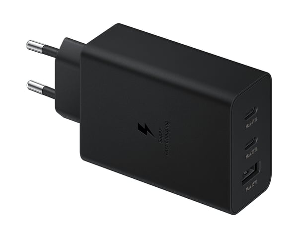 Samsung EP-T6530NBEGWW mobiililaitteen laturi Universaali Musta AC Pikalataus Sisätila
