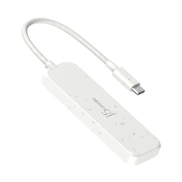 j5create Miljövänlig USB-C till 4-portars typ-C Gen 2-hubb