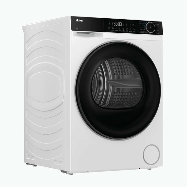 Haier HD120-E357U1-IT tørretumbler Fritstående Front-læsning 12 kg Hvid