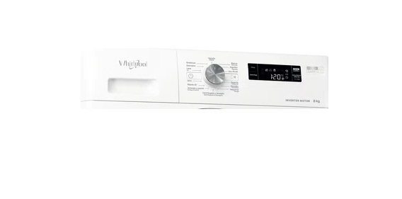 Whirlpool FFS 8258 W SP vaskemaskine Front-læsning 8 kg 1151 rpm Hvid