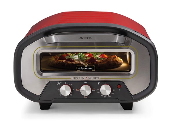 Ariete 3901/00 pizza fremstiller & ovn 1 pizza(er) 2200 W Rød