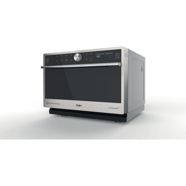 Whirlpool Supreme Chef MWSC 9133 SX Musta, Ruostumaton teräs Yhdistelmämikroaaltouuni Pöytämalli 33 L 1000 W