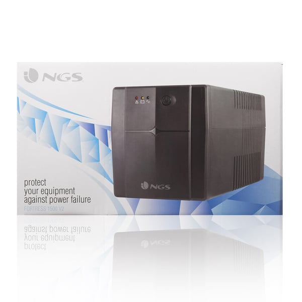 NGS FORTRESS 1500 V2 UPS-enhed Standby (offline) 1,2 kVA 720 W 3 AC stikkontakt(er)