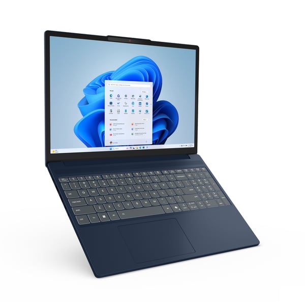 Lenovo IdeaPad Slim 3 15ARP10 AMD Ryzen™ 5 150 Bärbar dator 38,9 cm (15.3") WUXGA 16 GB DDR5-SDRAM 512 GB SSD Wi-Fi 7 (802.11be) Windows 11 Home tyska Blå