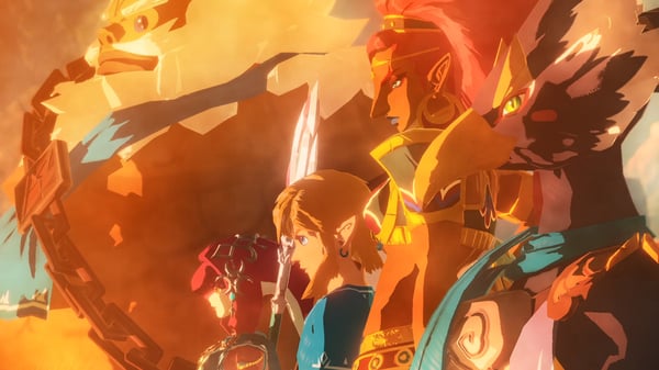 Nintendo Hyrula Warriors Zeit der Verheerung Vakio Englanti, Espanja Nintendo Switch