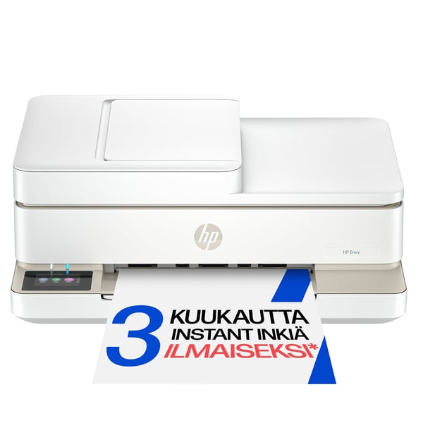 HP ENVY 6520e Langaton All-in-One Väri Tulostin, Instant Ink; Valokuvatulostus