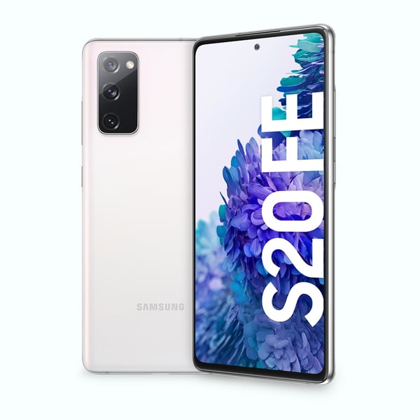 Samsung Galaxy S20 FE 16,5 cm (6.5") Dual SIM 4G USB Type-C 6 GB 128 GB 4500 mAh Hvid