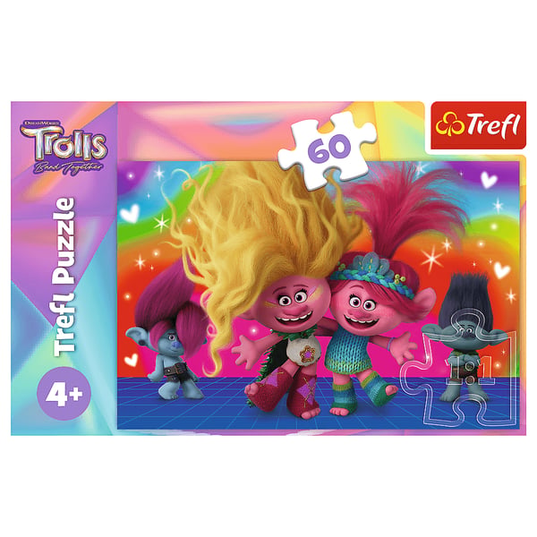 Trefl 17386 puslespil 60 stk Tegnefilm