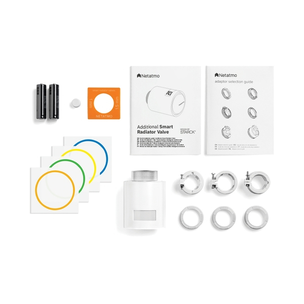 Netatmo NAV-PRO patterin termostaattiventtiili Soveltuu ulkokäyttöön