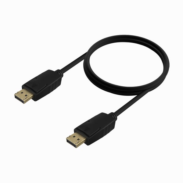 AISENS A124-0738 DisplayPort-kaapeli 1 m Musta