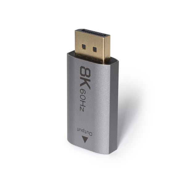 Lindy 41095 kaapelin sukupuolenvaihtaja DisplayPort HDMI Type A Harmaa