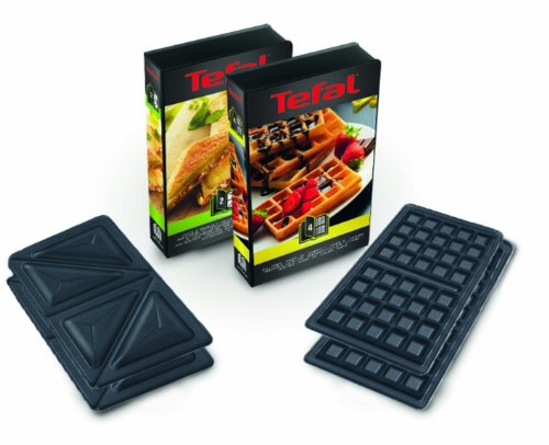 Tefal Snack Collection SW852D voileipägrilli 700 W Musta, Ruostumaton teräs
