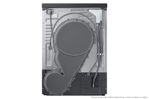 Samsung Series 6 DV90DG6845LB tørretumbler Fritstående Front-læsning 9 kg Sort