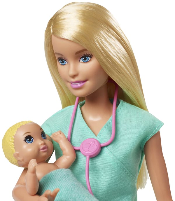 Barbie Barbie-lastenlääkärinukke