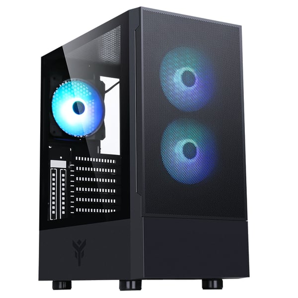 itek SIISBE 3.0 Midi Tower Svart
