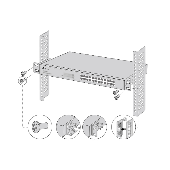 TP-Link Omada RackMount Kit-19 Monteringssæt