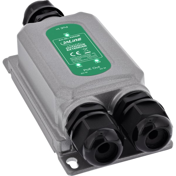 InLine 44432E PoE-adapters Gigabit Ethernet 55 V