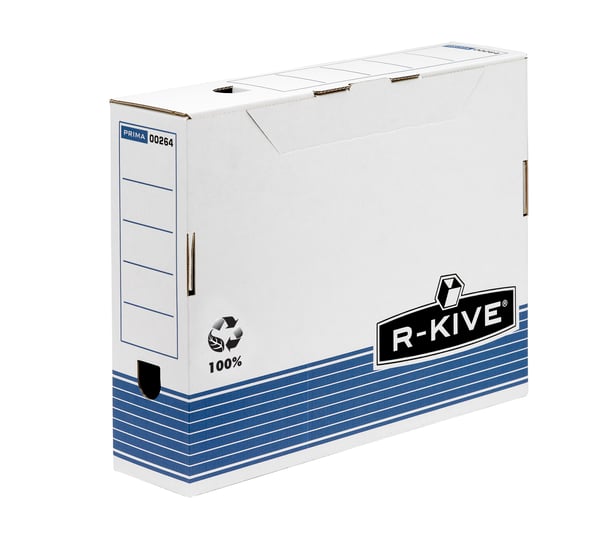 Fellowes 0026401 kansioiden säilytyslaatikko Sininen, Valkoinen