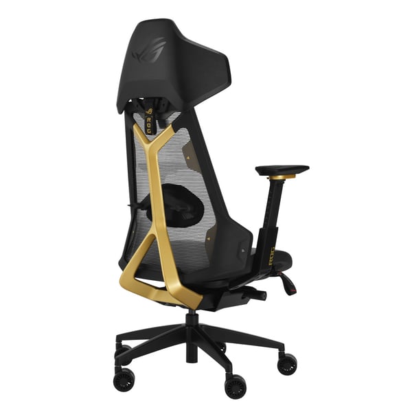 ASUS ROG Destrier Edition 20 Universal spelstol Stoppad sits Svart, Guld