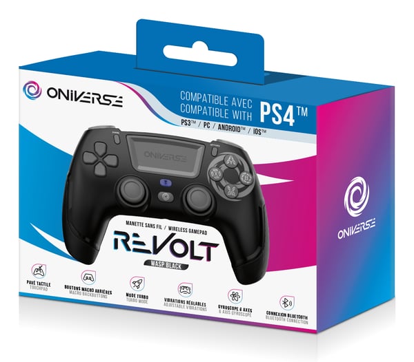 Oniverse Revolt Sort Bluetooth Gamepad Analog/digital Android, PC, PlayStation 4, Playstation 3, iOS