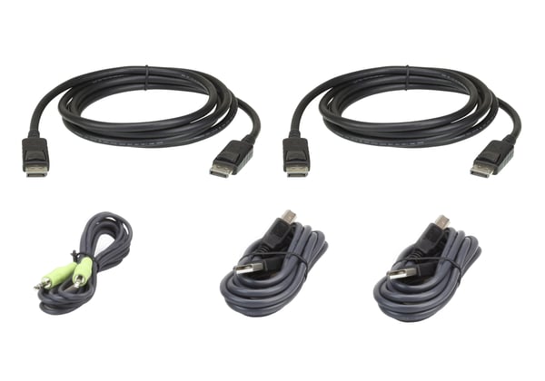 ATEN 2L-7D02UDPX5 KVM-kabel Sort 1,8 m ATEN 2L-7D02UDPX5 KVM-kabel Sort 1,8 m