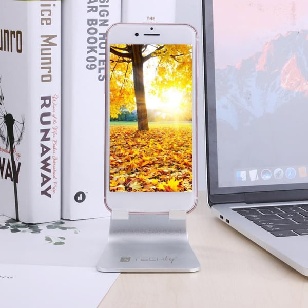 Techly I-SMART-STAND4 teline/pidike Passiiviteline Matkapuhelin/älypuhelin Hopea