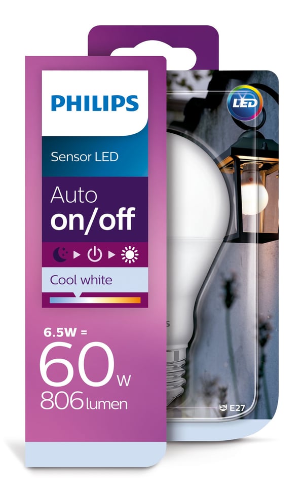 Philips 8718696739426 energy-saving lamp Kold hvid 4000 K 6,5 W E27