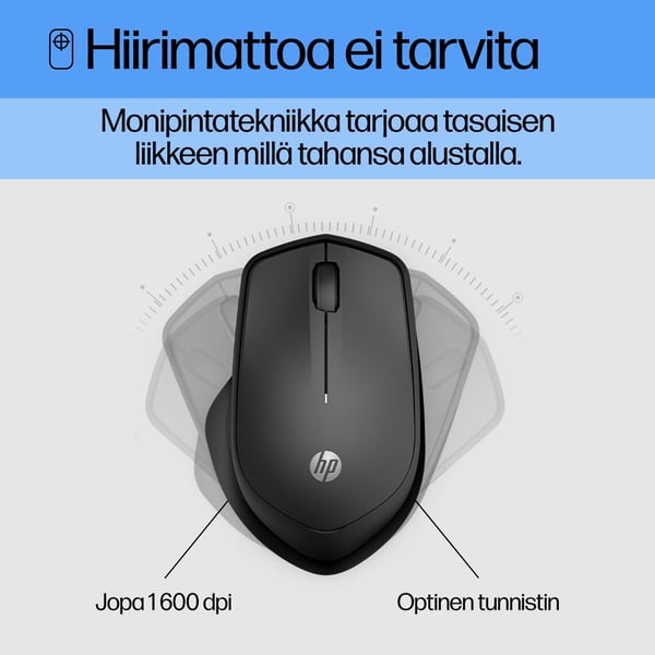 HP 280 Silent Black langaton hiiri (19U64AA)