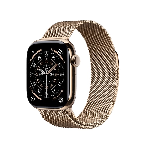 Apple Watch Series 11 OLED 42 mm Digitaalinen 374 x 446 pikseliä Kosketusnäyttö 5G Titaani Wi-Fi GPS (satelliitti) Apple Watch Series 11 OLED 42 mm Digitaalinen 374 x 446 pikseliä Kosketusnäyttö 5G Titaani Wi-Fi GPS (satelliitti)