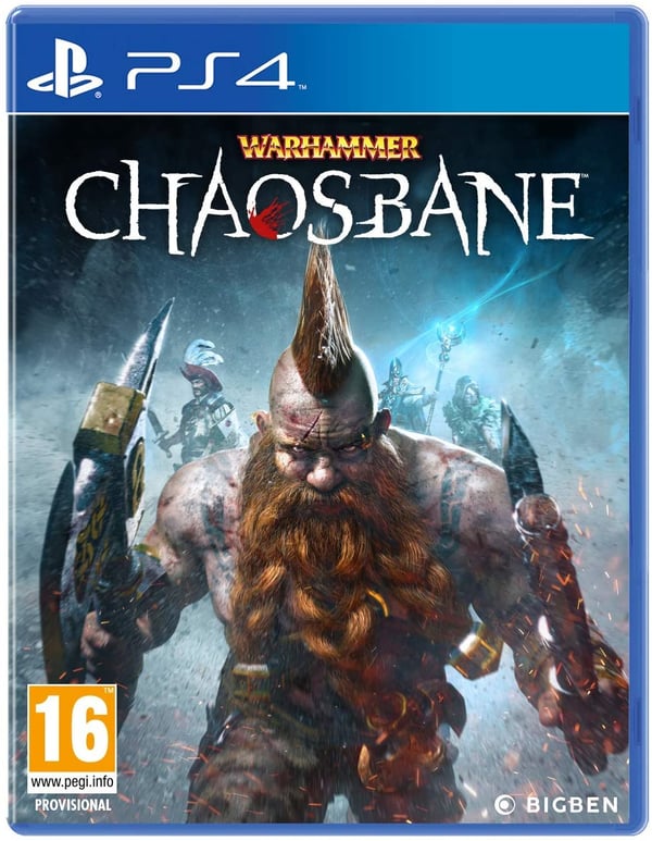 Sony Interactive Entertainment Warhammer: Chaosbane Standard Forenklet kinesisk, Traditionelt kinesisk, Tysk, Engelsk, Spansk, Fransk, Italiensk, Polsk, Russisk PlayStation 4
