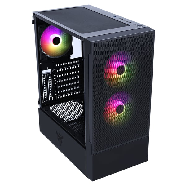 itek SIISBE 3.0 Midi Tower Svart