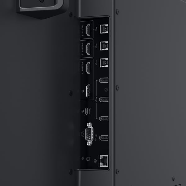 DELL Pro 65 Plus P6524QT Interaktivt fladpanel 163,9 cm (64.5") LCD 350 cd/m² 4K Ultra HD Sort Berøringsskærm