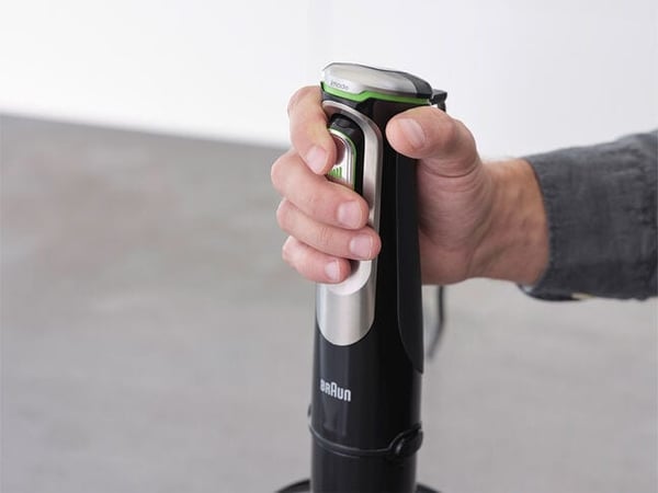 Braun MultiQuick 9 MQ9138XI 0,6 L Upotettava sekoitin 1200 W Musta, Ruostumaton teräs