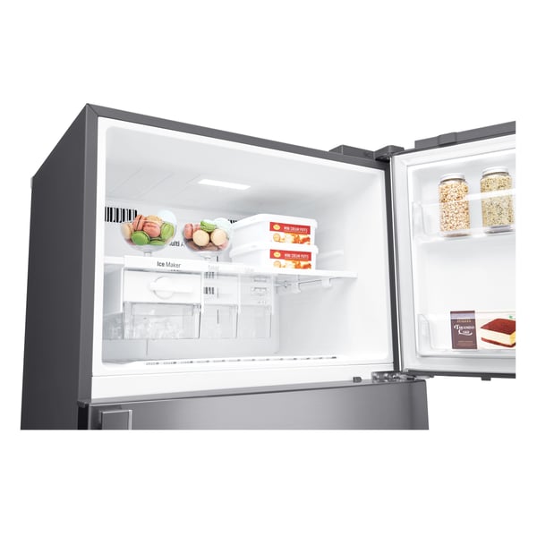 LG GTB744PZHED Fritstående 506 L Platin