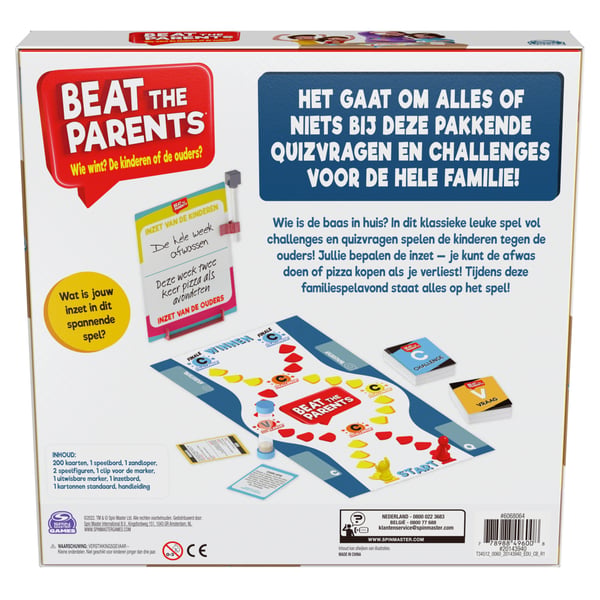 Games BTP BPN Beat the Parents Reinvention EDU Brætspil Familie