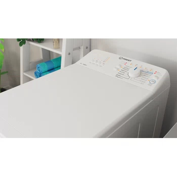 Indesit BTW L60400 SP/N vaskemaskine Top-indlæsning 6 kg 951 rpm Hvid