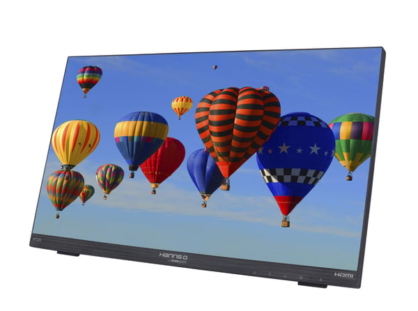 Hannspree HT225HPB computerskærm 54,6 cm (21.5") 1920 x 1080 pixel Fuld HD LED Berøringsskærm Bordplade Sort
