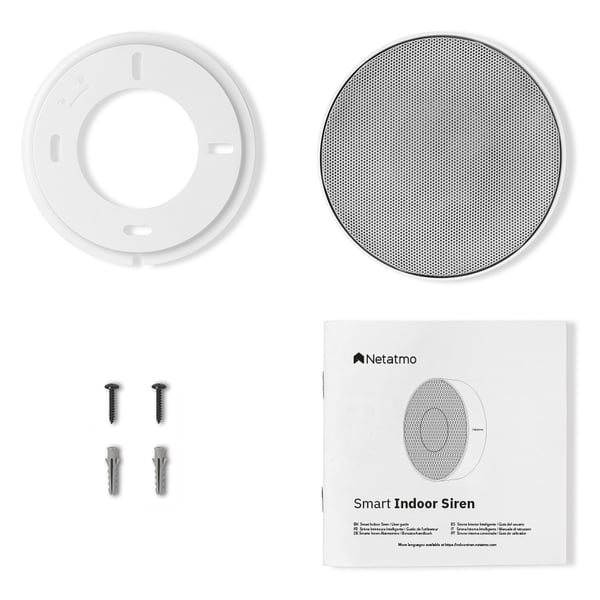 Netatmo NA-NIS01 Trådlös siren inomhus Vit