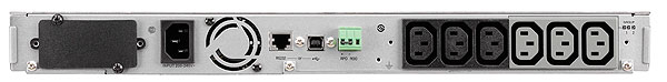 Eaton 5P1550IR UPS-enhed Interaktivt indgangsstik 1,55 kVA 1100 W 6 AC stikkontakt(er)