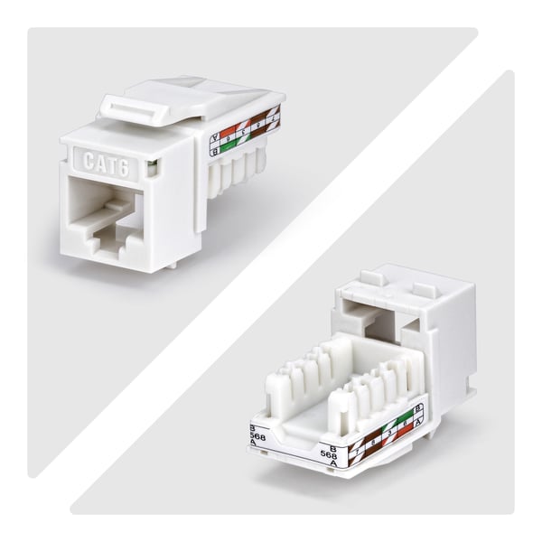 StarTech.com C6KEY110WHE24PK liitinmoduuli
