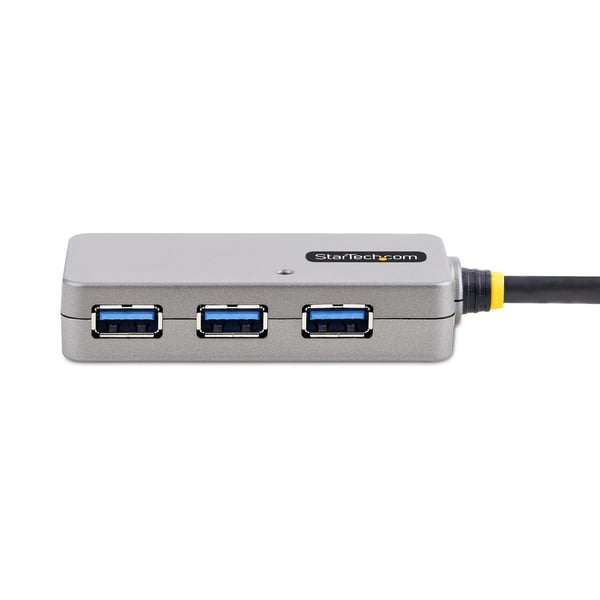 StarTech.com USB-förlängningshubb, 10 m USB 3.0-förlängningskabel med 4-portars USB-hubb, aktiv/busdriven U