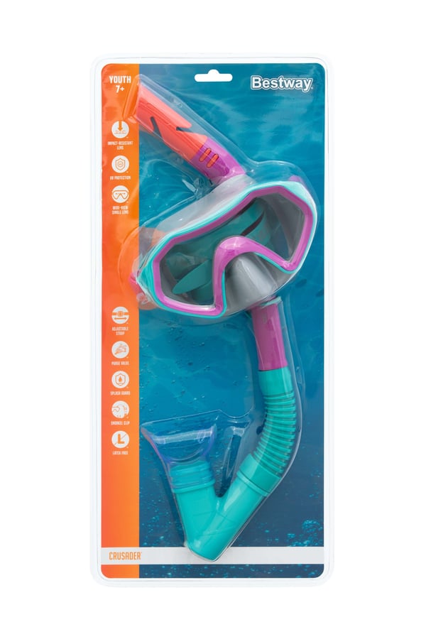 Bestway 24025 / 23 dykkemaske Polykarbonat Forskellige farver Barn